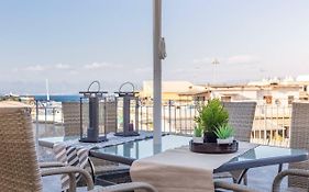 Spacious Maisonette - Roof Top View Of Corfu Port