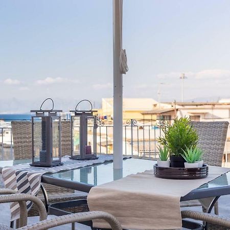 Spacious Maisonette - Roof Top View Of Corfu Port Mantouki Exterior photo