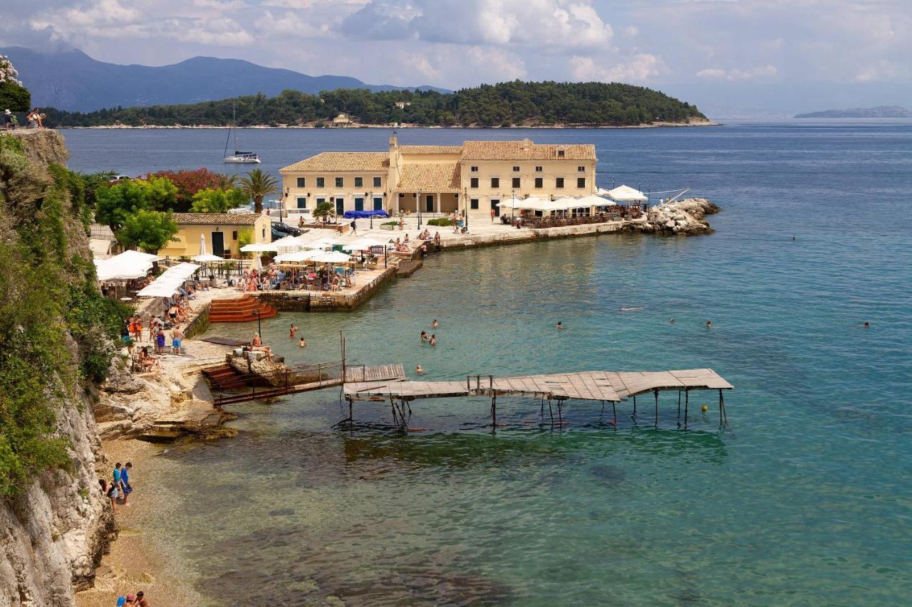 Spacious Maisonette - Roof Top View Of Corfu Port Mantouki Exterior photo