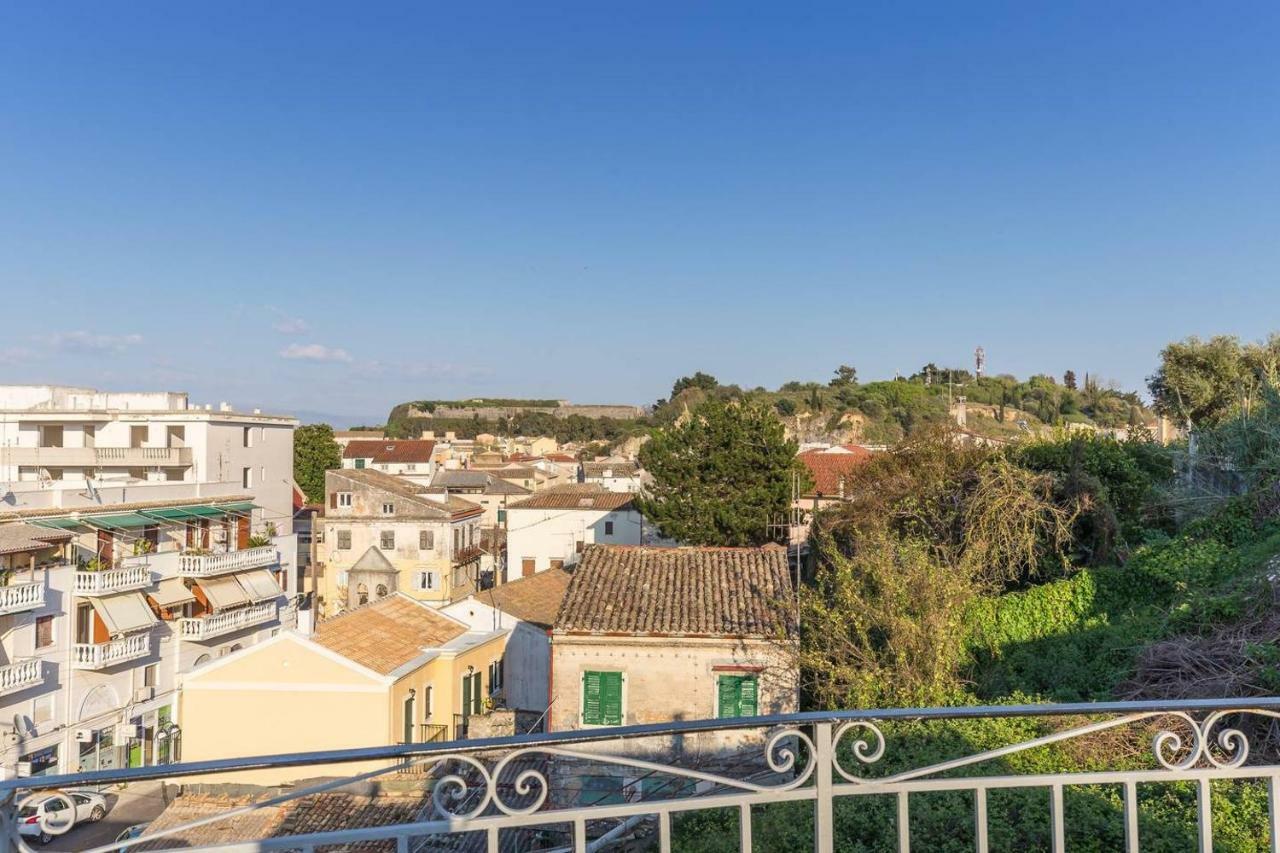 Spacious Maisonette - Roof Top View Of Corfu Port Mantouki Exterior photo