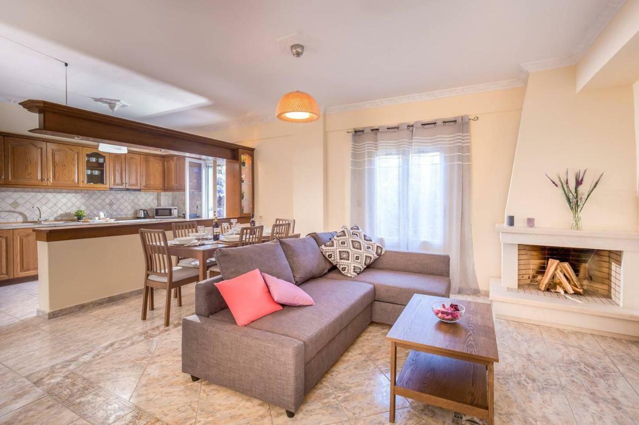 Spacious Maisonette - Roof Top View Of Corfu Port Mantouki Exterior photo
